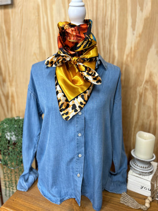 Gold Floral - Sweetwater Boutique 