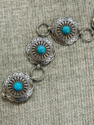 Round Concho Belt - Sweetwater Boutique 