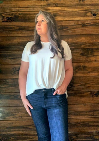 Cap Sleeve Solid Top       (5 Colors Available) - Sweetwater Boutique 