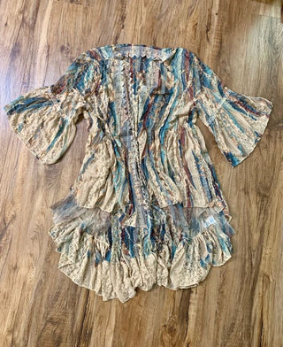 All Lace High Low Cardigan - Sweetwater Boutique 