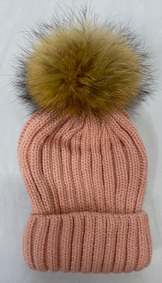 Beanie With The Fur - Sweetwater Boutique 