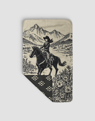 Meadow Cowgirl Dot Diamond Reversible