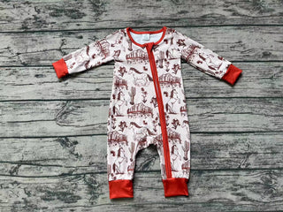 Baby Boys Western Romper