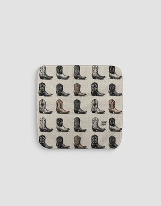Boot Rows Dishcloth