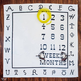 Branded Baby Milestone Blanket