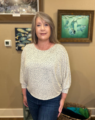 Cheetah Print Sweater - Sweetwater Boutique 