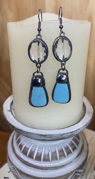 Jade Gemstone Boho Earrings - Sweetwater Boutique 